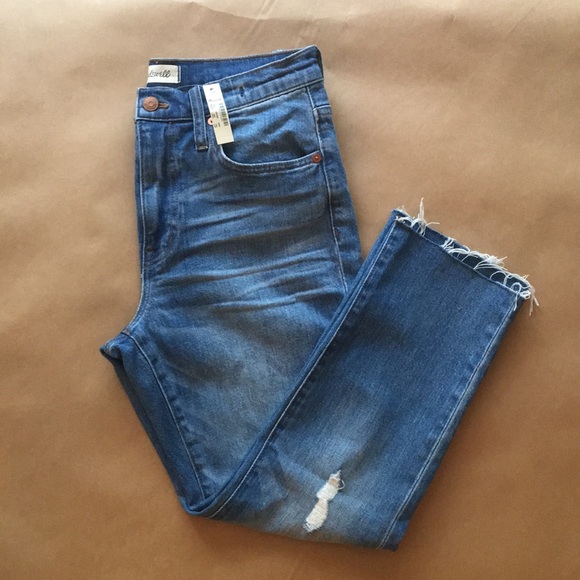 Madewell Denim - 🆕 Madewell High Rise Slim Crop Boyjean